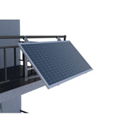 HSI modulehouder grijs zonnepaneel railmontage