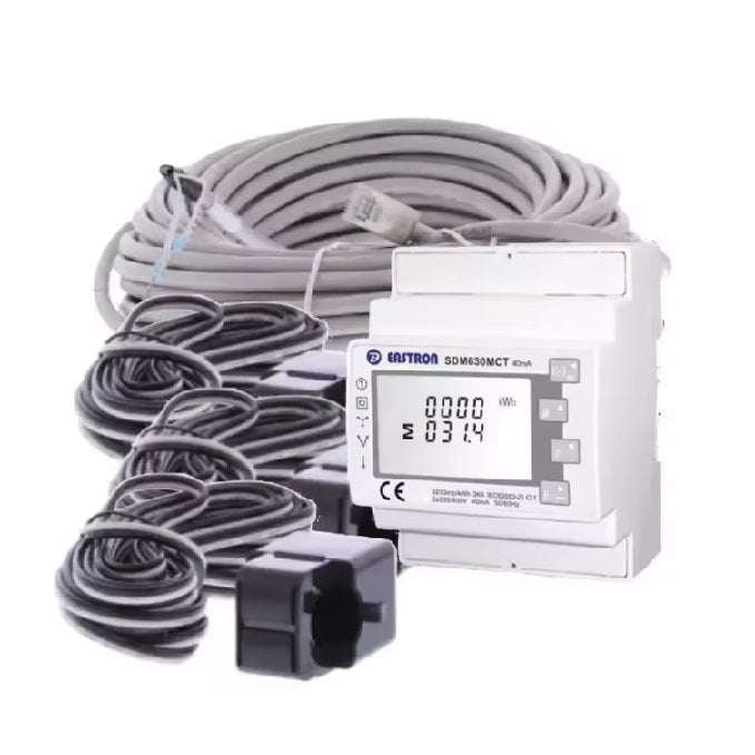 Growatt 3 - Fase TPM - CT - E 100A Smart Meter - Ecowatts.be