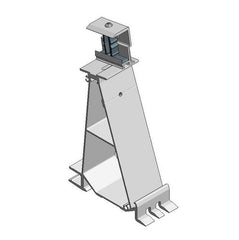 ValkPro+ Aluminium Achtervoet L10° Zijkant