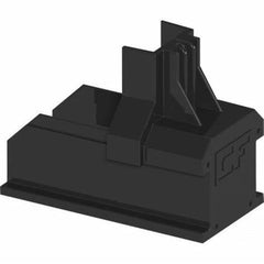 ClickFit Evo montagerail eindkap zwart