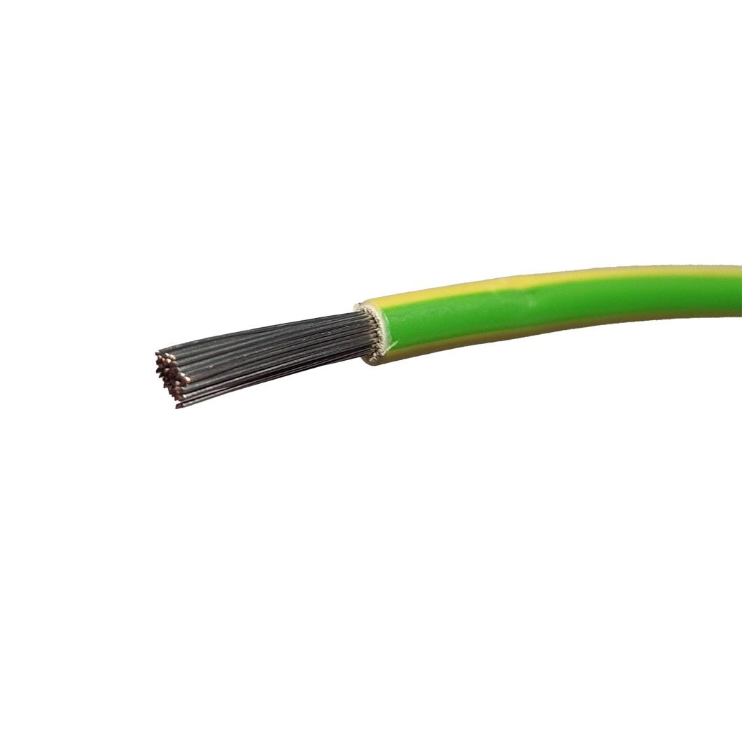 Aardingskabel 4mm² Eca H07V - KT vertind geel/groen per meter - Ecowatts.be