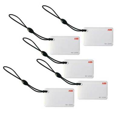 ABB pakket RFID - tags kaarten - 5 stuks - Ecowatts.be