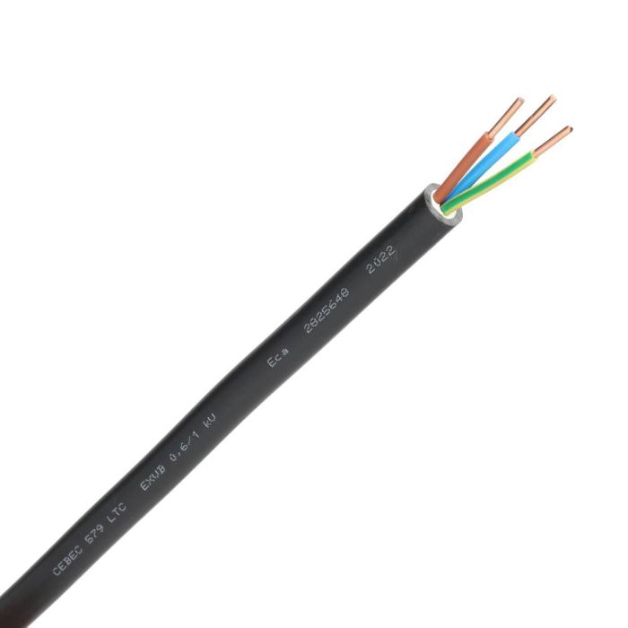 EXVB kabel 3G4mm² Eca per meter - Ecowatts.be