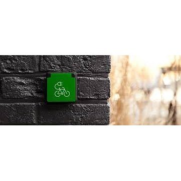 Niko spuitwaterdicht fietsoplaadpunt 16 A/250 Vac zwart