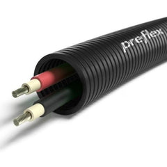 Preflex Solar 25mm UV stabiel: 2 x solar 6mm² - 100m - Ecowatts.be