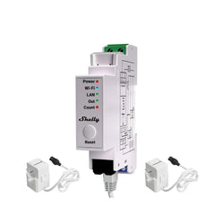 Shelly Pro EM - 50 energiemeter incl. 2 CT's - Ecowatts.be
