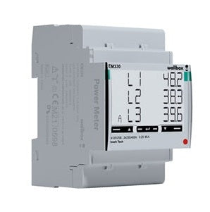 EM330 - Wallbox Meter 3-fase 250A met klemmen