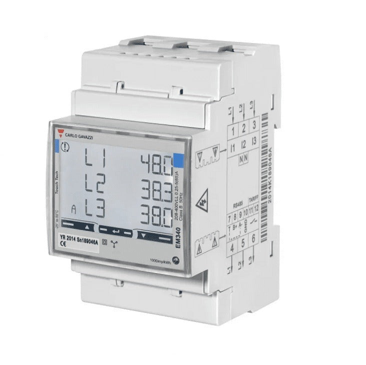 EM340 Carlo Gavazzi - Wallbox Power Boost Meter 3-fase 65A