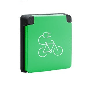 Niko spuitwaterdicht fietsoplaadpunt 16 A/250 Vac zwart