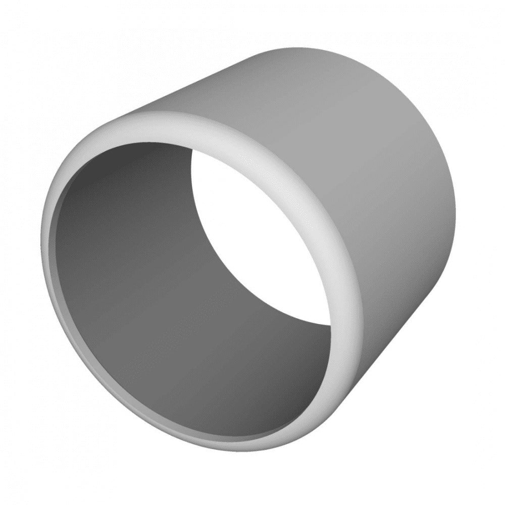 PVC buis opbouw 20mm buisingang eindtul: zwart, wit of grijs