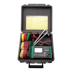 Kyoritsu aardingsmeter met piketten & harde tas - Ecowatts.be
